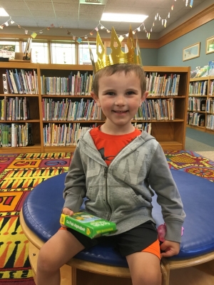 Weston Fass, a longtime patron of the Reedsburg Public Library at the age of 3, has completed the 1,000 Books before Kindergarten program. In addition, Fass has attended Babygarten, Storytime and Summer Library Programming. Visit the Reedsburg Public Library to learn more about this free early literacy offerings. (Submitted photo)